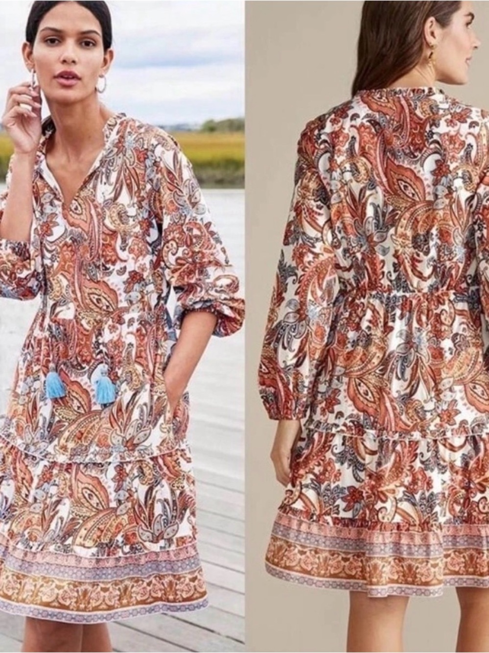 Soft Surroundings Tiered Sundress